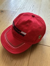 Vintage 1990s Red Ferrari Scuderia Baseball Cap – Official Merchandise Excellent