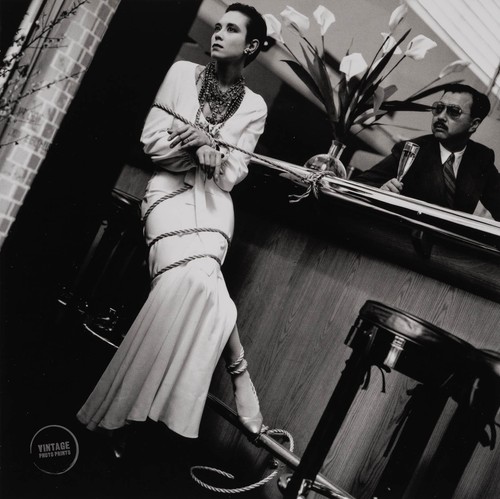 Vtg helmut newton - print, tina