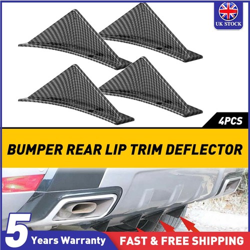 Car rear bumper - rear, diffuser