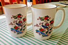 Wedgwood Kutani Crane 2 x Mug