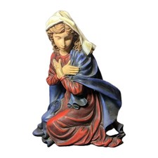 Mary Statue Figurine Nativity Ornament Christianity Religious Catholic Vtg T10