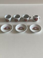 Vintage Miniature Peppa Pig Tea Set
