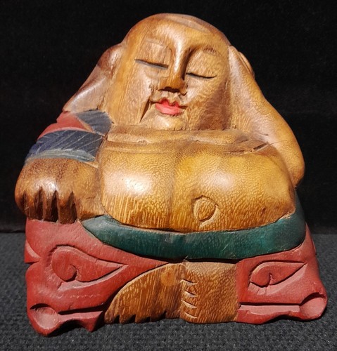 Wooden buddha figurine from - buddha,