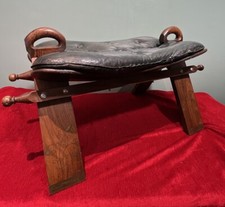 Anglo Indian Camel Stool With