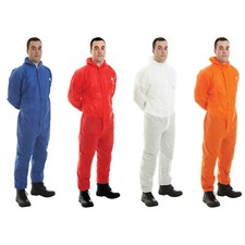 Supertex SMS Disposable Coveralls Hooded Protection Suit Type 5 6 Paint Overalls