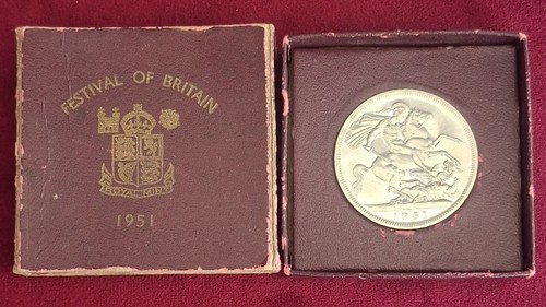 1951 festival britain coin - britain,