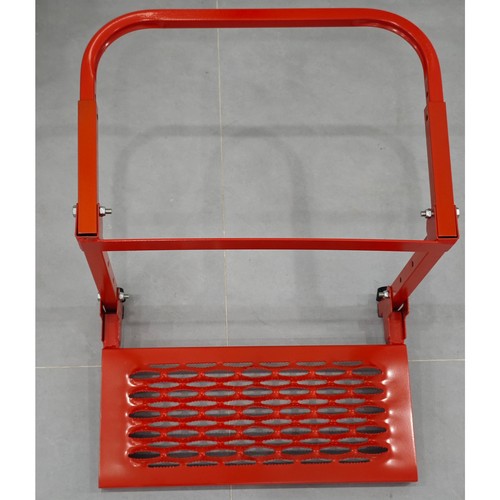 Folding car tyre wheel step - car,