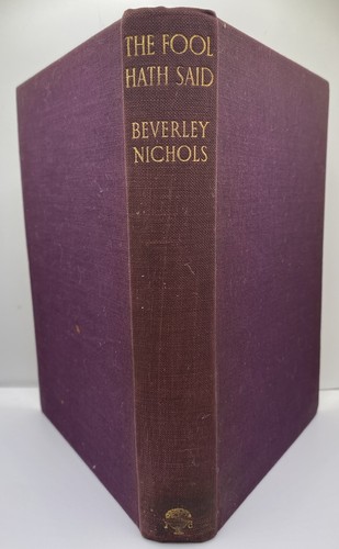 Signed beverley nichols the - beverley,
