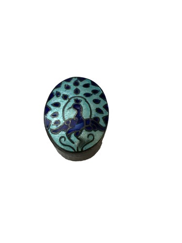 Exquisite 925 silver enamelled - 925,
