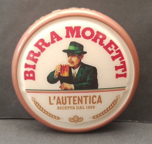 Birra moretti badge round - moretti,