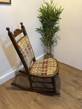 Beautiful Vintage Oak Rocking