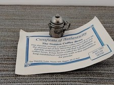 Collectable Thimbles Golden
