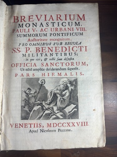 1728 benedictine monastic - benedictine,