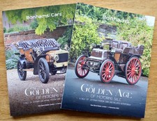 Bonhams Cars: The Golden Age of Motoring x 2 catalogues