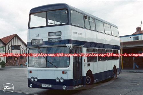 Bus photo fylde blue buses - -,