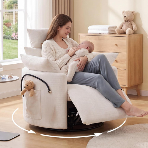 Rocking recliner chair - chair, manual