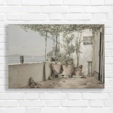 Serene Outdoor Garden Canvas