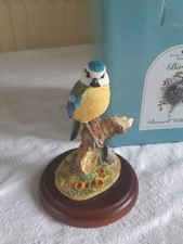 Border Fine Arts Birds by Russell Willis Bluetit 484296 with original box