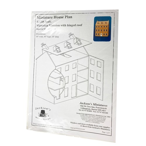 Dolls house plans build - house,