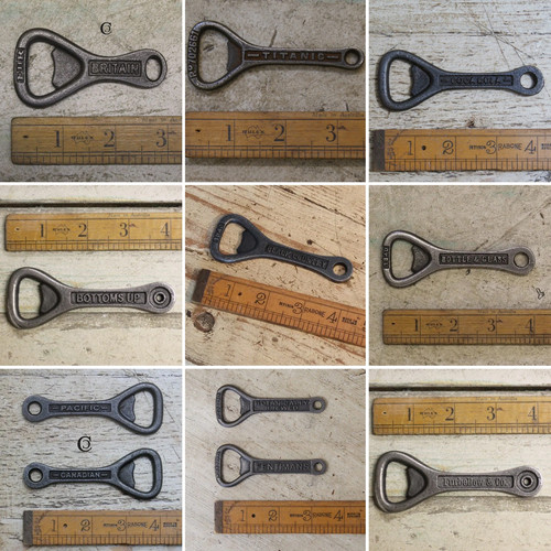 Handheld bottle opener cast - bottle,