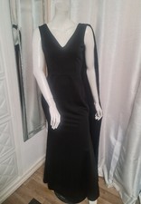 boohoo one cape sleeve maxi dress UK 12 womens ladies long evening party