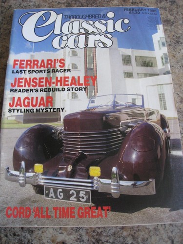 Classic cars feb 1986 ferrari - classic,