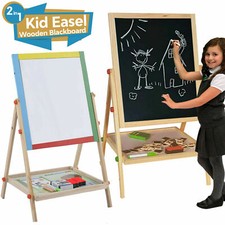 2 in 1 Kids Easel Wooden
