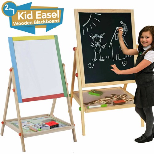 Kids easel wooden - kids,
