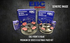NEW EBC FRONT AND REAR BRAKE