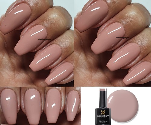 Bluesky gel nail polish dusk - gel,