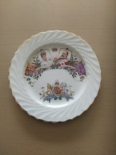 Vintage ceramic plate souvenir - vintage,