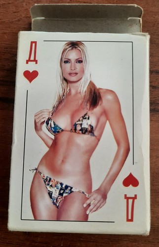Erotic playing cards plastic - erotic,