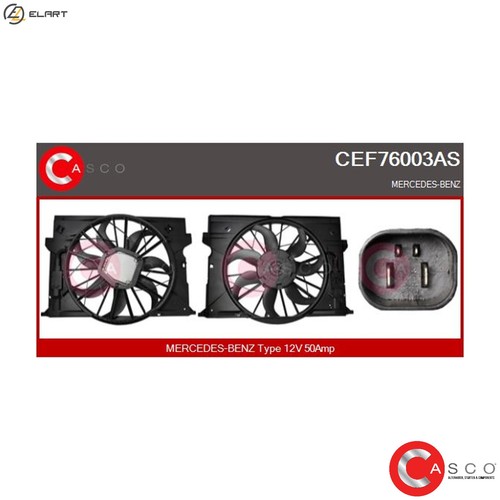 Electric motor radiator fan - electric,