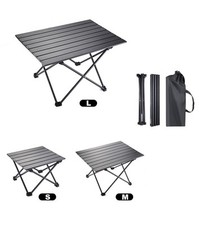 Folding Camping Table Portable Outdoor Picnic Desk Carbon Steel Compact Sturdy