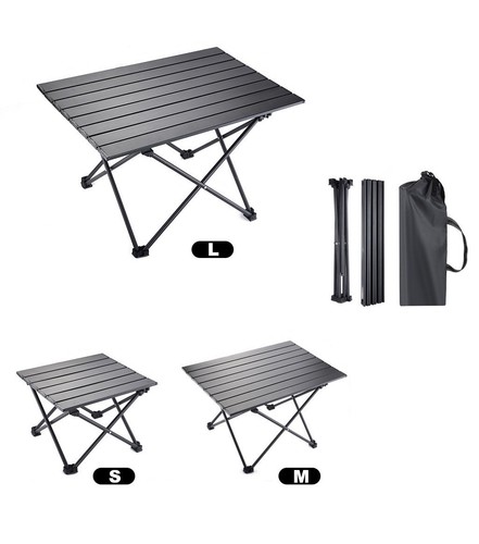 Folding camping table portable - camping,
