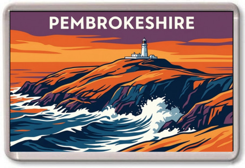 Fridge magnet pembrokeshire - magnet,