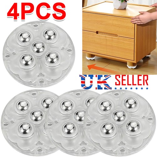 Furniture caster wheels - 4x,