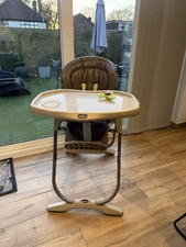 Excellent Condition Chicco Polly Progress 5-in-1 Baby Highchair Birth onwards