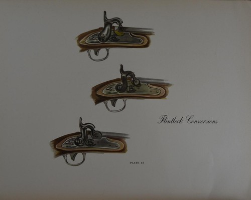 Antique flintlock gun pistol - flintlock,