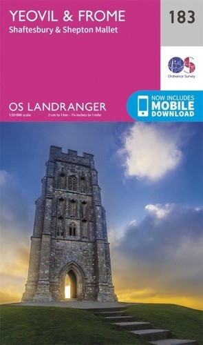 Yeovil frome landranger - yeovil, map