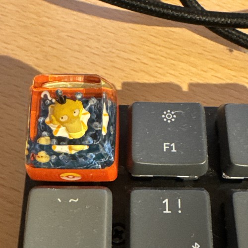 Handmade keycaps artisan resin - handmade,