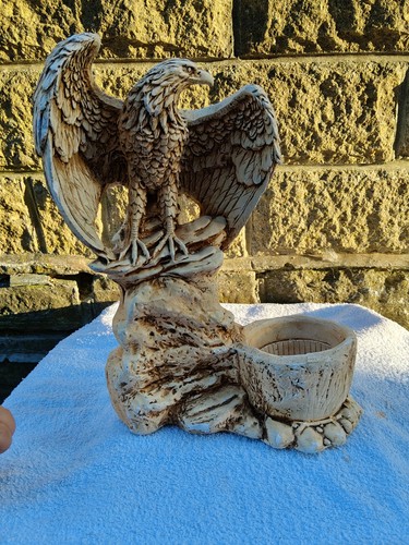 Vintage norway plaster eagle - plaster,