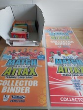Match Attax Bundles inc Premier League & World 500+ Cards 3 Folders Free Postage