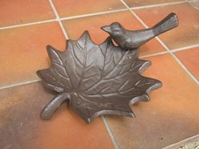 Rustic Cast Iron Bird Bath