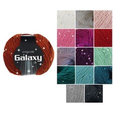 GALAXY King Cole DK Yarn with Sequins * Knitting Wool * 50g Ball * Many Colours