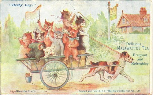 Louis wain cats mazawattee - louis, cats.