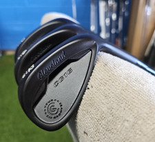CLEVELAND CG16 BLACK NITRIDE 3 WEDGE SET 52-56-60 SPINE ALIGNED BLACK S300