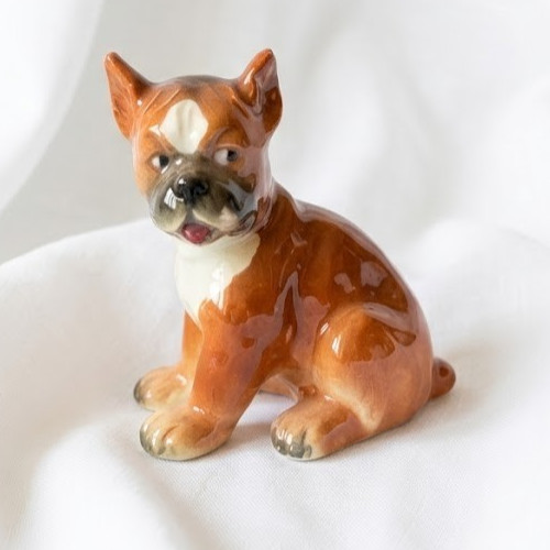 Vintage goebel boxer - goebel, puppy
