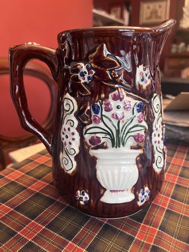 Antique measham pottery - measham,
