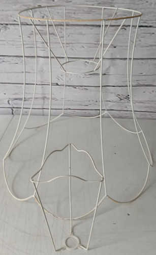 Vintage lampshade wire - vintage,